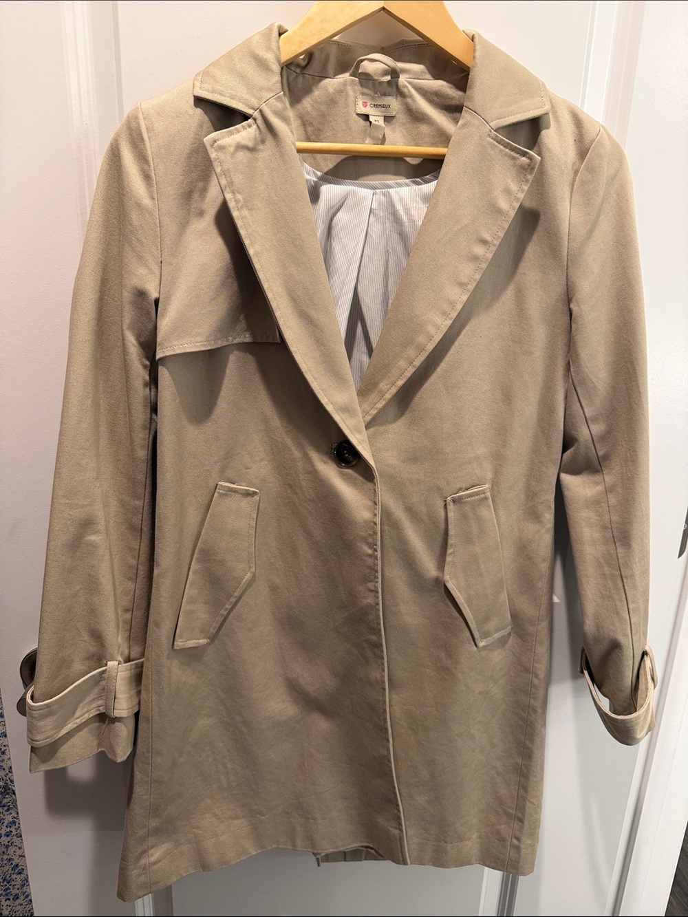 Cherokee Light Beige Women’s Trench Coat
